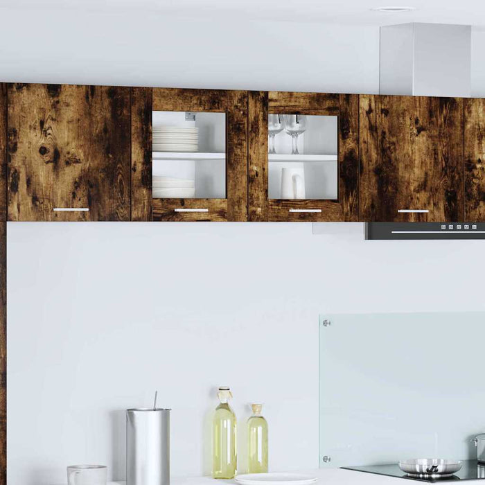 Dulap suspendat cu ușă Riga Stejar fumuriu 40 x 31 x 40 cm - WALTI WALTI