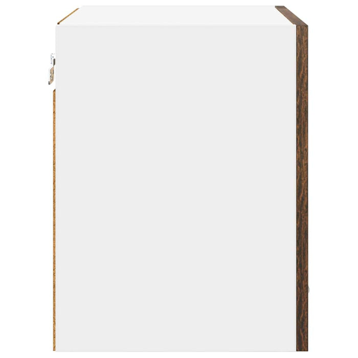 Dulap suspendat Riga 2 pcs Stejar fumuriu 40 x 31 x 40 cm - WALTI WALTI