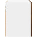 Dulap suspendat Riga 2 pcs Stejar fumuriu 40 x 31 x 40 cm - WALTI WALTI