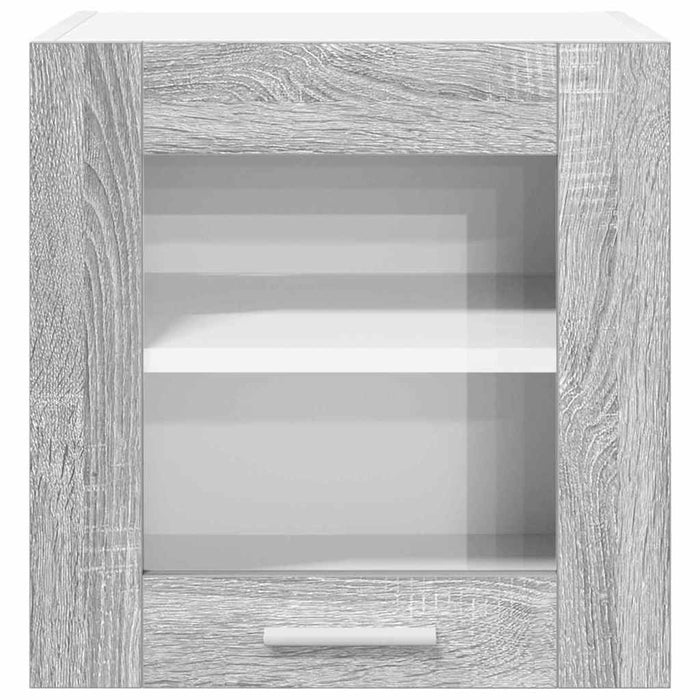 Dulap suspendat Riga Gri Sonoma 40 x 31 x 40 cm Lemn compozit - WALTI WALTI