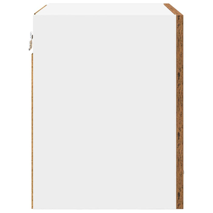 Dulap suspendat cu ușă Riga 2 pcs Lemn Vechi 40 x 31 x 40 cm - WALTI WALTI