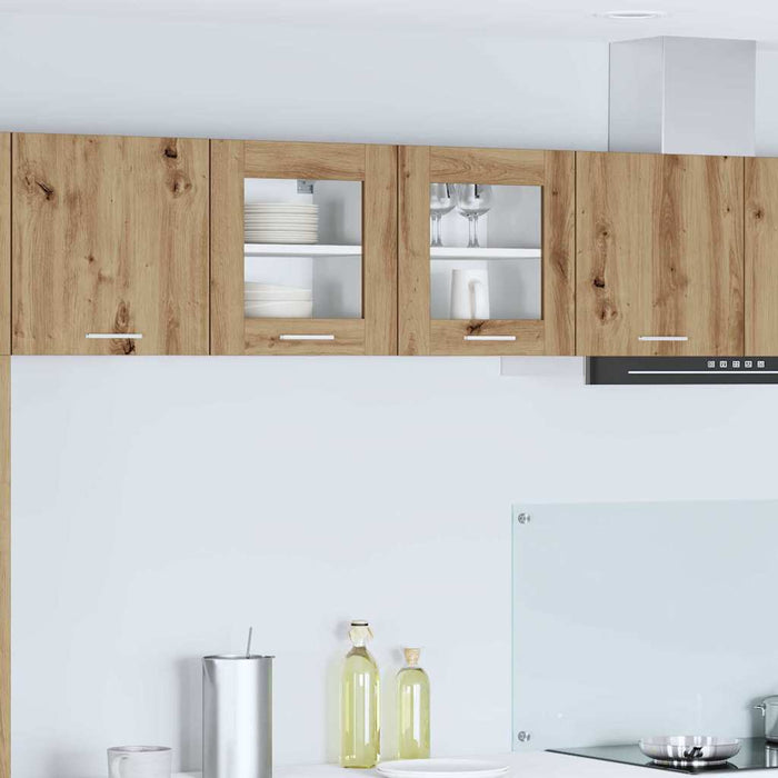 Dulap suspendat Riga 2 pcs Stejar Artizanal 40 x 31 x 40 cm - WALTI WALTI