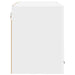 Dulap suspendat Riga 2 pcs Alb 60 x 31 x 40 cm Lemn compozit - WALTI WALTI