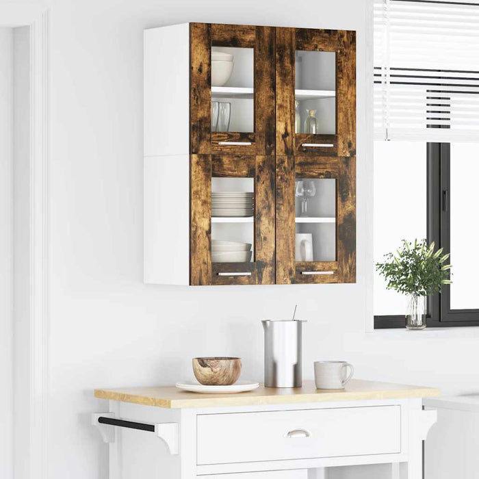 Dulap suspendat cu ușă Riga Stejar fumuriu 60 x 31 x 40 cm - WALTI WALTI