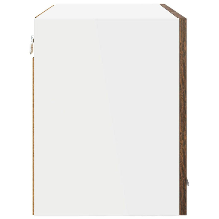 Dulap suspendat cu ușă Riga Stejar fumuriu 60 x 31 x 40 cm - WALTI WALTI