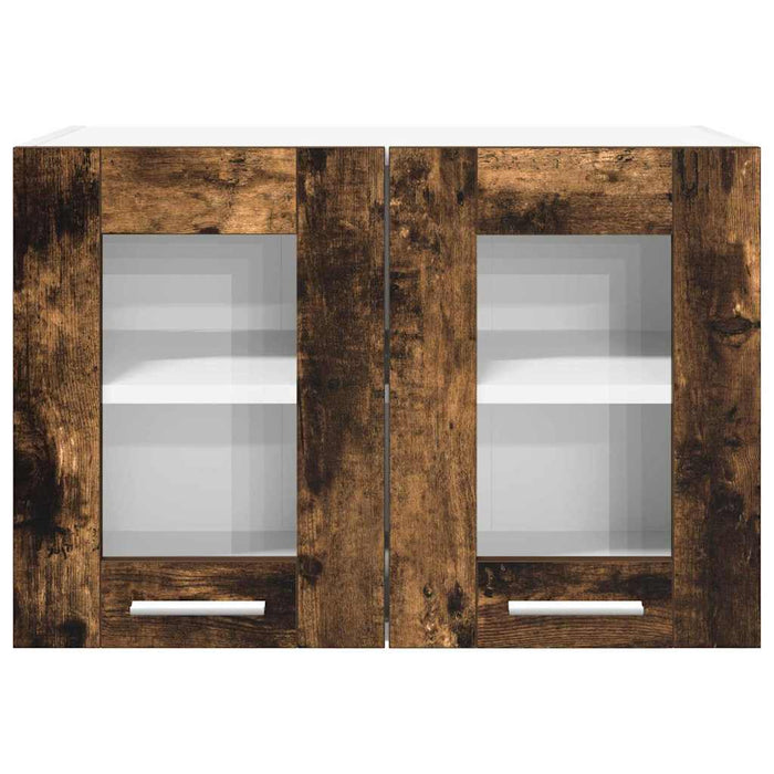 Dulap suspendat Riga 2 pcs Stejar fumuriu 60 x 31 x 40 cm - WALTI WALTI