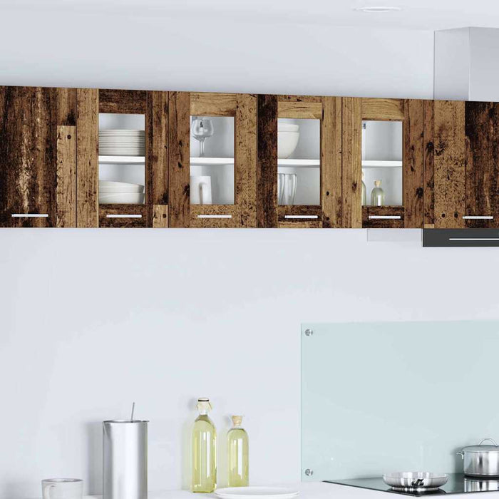 Dulap suspendat cu ușă Riga 2 pcs Lemn Vechi 60 x 31 x 40 cm - WALTI WALTI