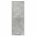 Dulap suspendat cu ușă Riga Gri beton și Alb 30 x 31 x 80 cm - WALTI WALTI