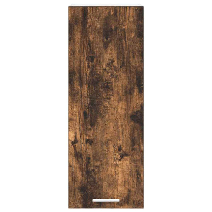 Dulap suspendat Riga Stejar afumat și alb 30 x 31 x 80 cm - WALTI WALTI