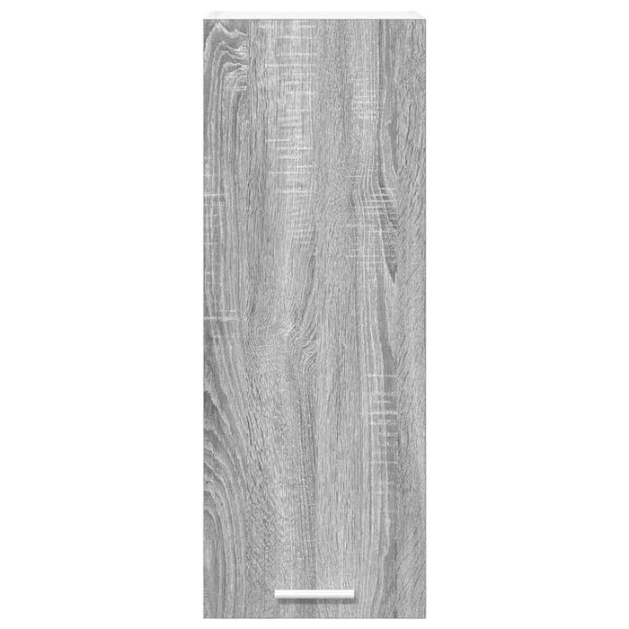 Dulap suspendat cu ușă Riga Gri Sonoma și Alb 30 x 31 x 80 cm - WALTI WALTI