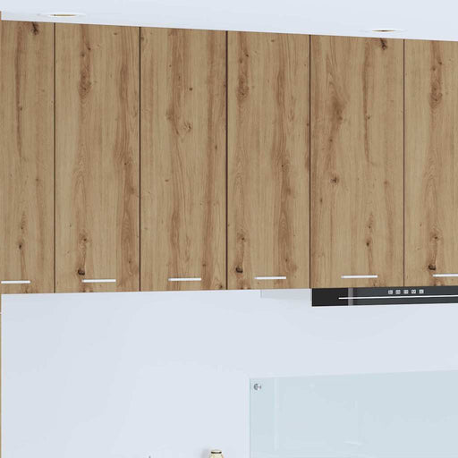 Dulap suspendat Riga Stejar Artisan și Alb 30 x 31 x 80 cm - WALTI WALTI