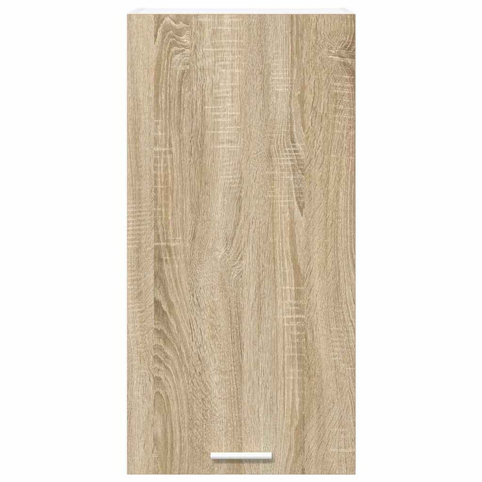 Dulap suspendat Riga Stejar Sonoma și Alb 40 x 31 x 80 cm - WALTI WALTI