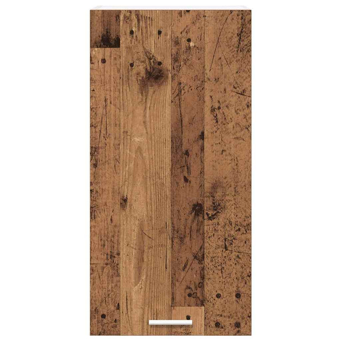 Dulap suspendat cu ușă Riga Lemn vechi și Alb 40 x 31 x 80 cm - WALTI WALTI