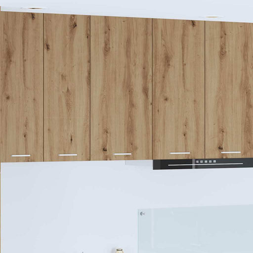 Dulap suspendat Riga Stejar Artisan și Alb 40 x 31 x 80 cm - WALTI WALTI