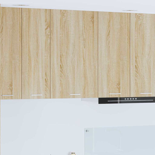 Dulap suspendat Riga Stejar Sonoma și Alb 50 x 31 x 80 cm - WALTI WALTI