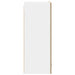 Dulap suspendat Riga Stejar Sonoma și Alb 50 x 31 x 80 cm - WALTI WALTI