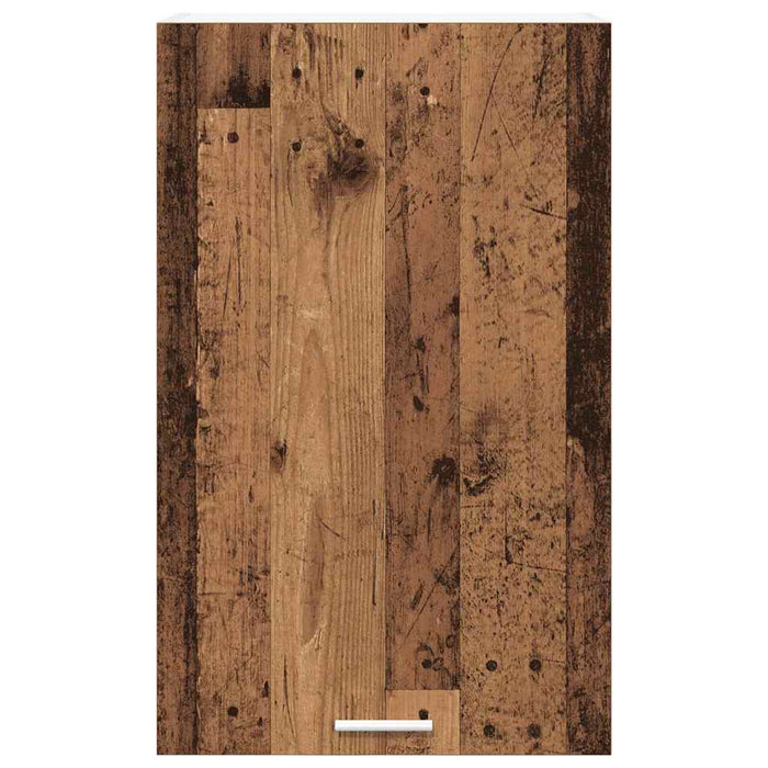 Dulap suspendat cu ușă Riga Lemn vechi și Alb 50 x 31 x 80 cm - WALTI WALTI