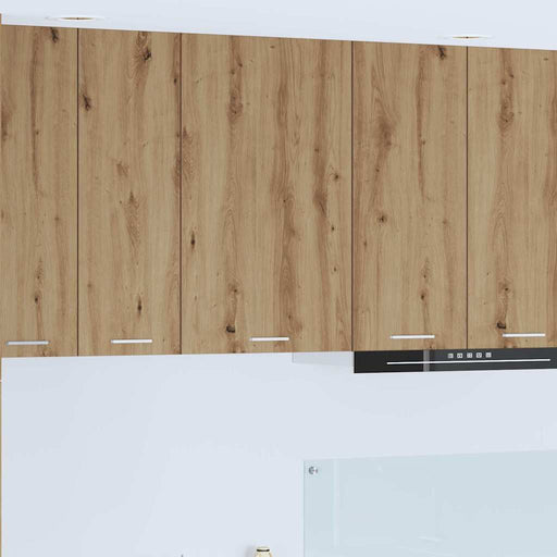 Dulap suspendat Riga Stejar Artisan și Alb 50 x 31 x 80 cm - WALTI WALTI