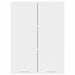 Dulap suspendat cu raft Riga Alb 60 x 31 x 80 cm Lemn compozit - WALTI WALTI