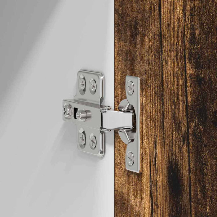 Dulap suspendat cu ușă Riga Stejar fumuriu 60 x 31 x 80 cm - WALTI WALTI