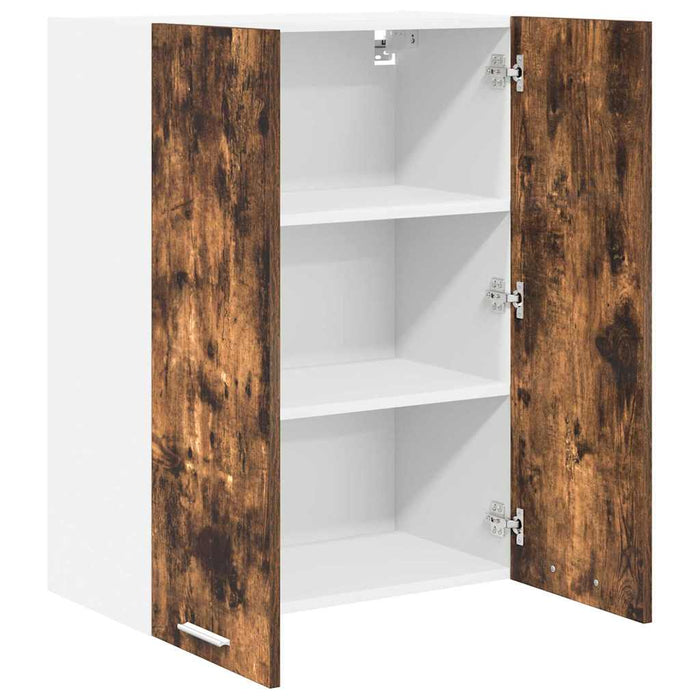 Dulap suspendat cu ușă Riga Stejar fumuriu 60 x 31 x 80 cm - WALTI WALTI
