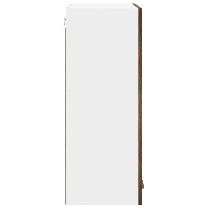 Dulap suspendat cu ușă Riga Stejar fumuriu 60 x 31 x 80 cm - WALTI WALTI