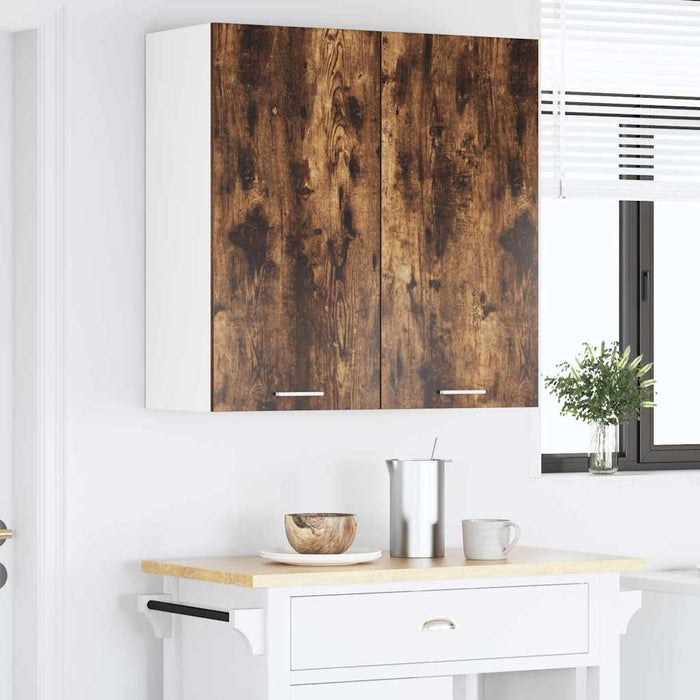 Dulap suspendat cu ușă Riga Stejar fumuriu 80 x 31 x 80 cm - WALTI WALTI