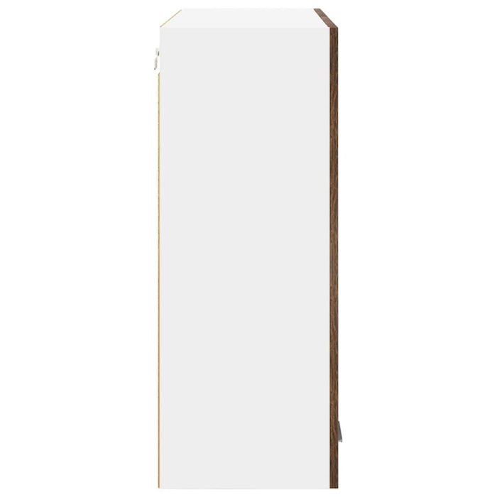 Dulap suspendat cu ușă Riga Stejar fumuriu 80 x 31 x 80 cm - WALTI WALTI