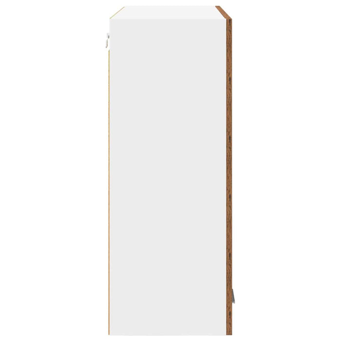 Dulap suspendat Riga Lemn Vechi 80 x 31 x 80 cm Lemn compozit - WALTI WALTI