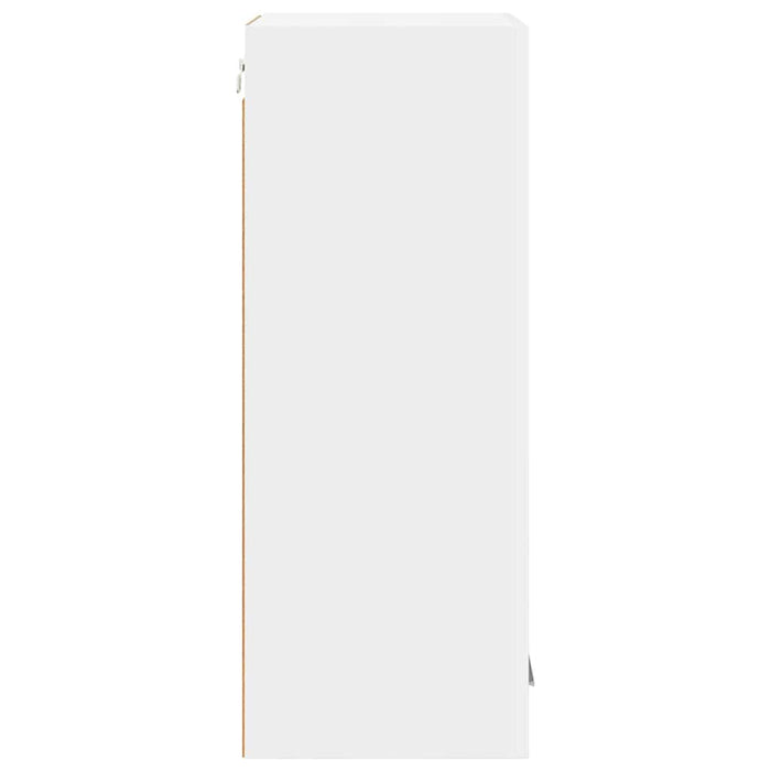 Dulap suspendat Riga 2 pcs Alb 40 x 31 x 80 cm Lemn compozit - WALTI WALTI