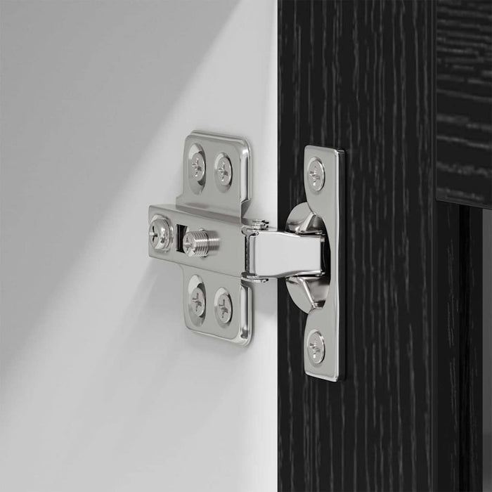 Dulap suspendat Riga Stejar Negru 40 x 31 x 80 cm Lemn compozit - WALTI WALTI