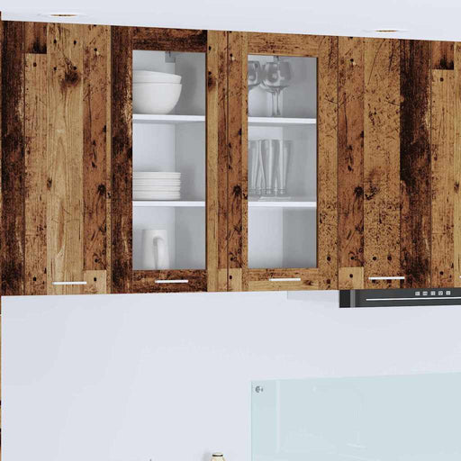 Dulap suspendat Riga Lemn Vechi 40 x 31 x 80 cm Lemn compozit - WALTI WALTI