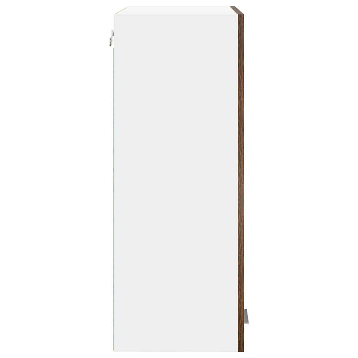 Dulap suspendat cu ușă Riga Stejar fumuriu 60 x 31 x 80 cm - WALTI WALTI