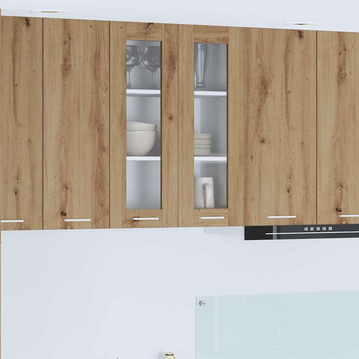 Dulap suspendat cu ușă Riga Stejar Artizanal 60 x 31 x 80 cm - WALTI WALTI