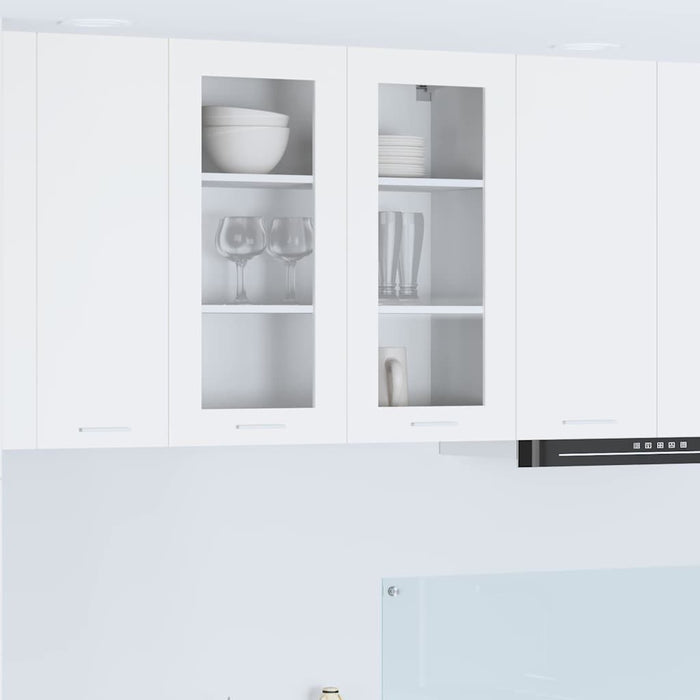 Dulap suspendat cu ușă Riga Alb 80 x 31 x 80 cm Lemn compozit - WALTI WALTI