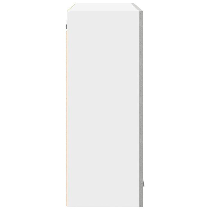 Dulap suspendat cu ușă Riga Gri din beton 80 x 31 x 80 cm - WALTI WALTI