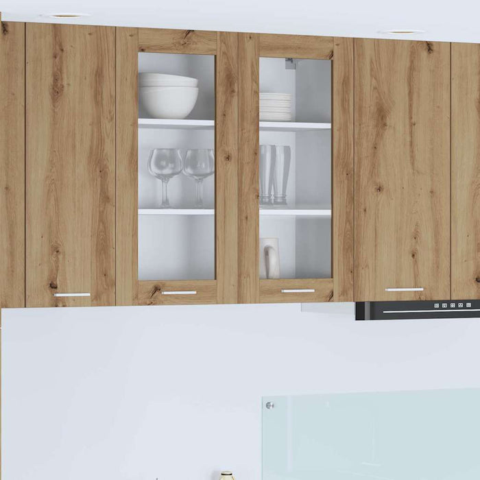 Dulap suspendat cu ușă Riga Stejar Artizanal 80 x 31 x 80 cm - WALTI WALTI