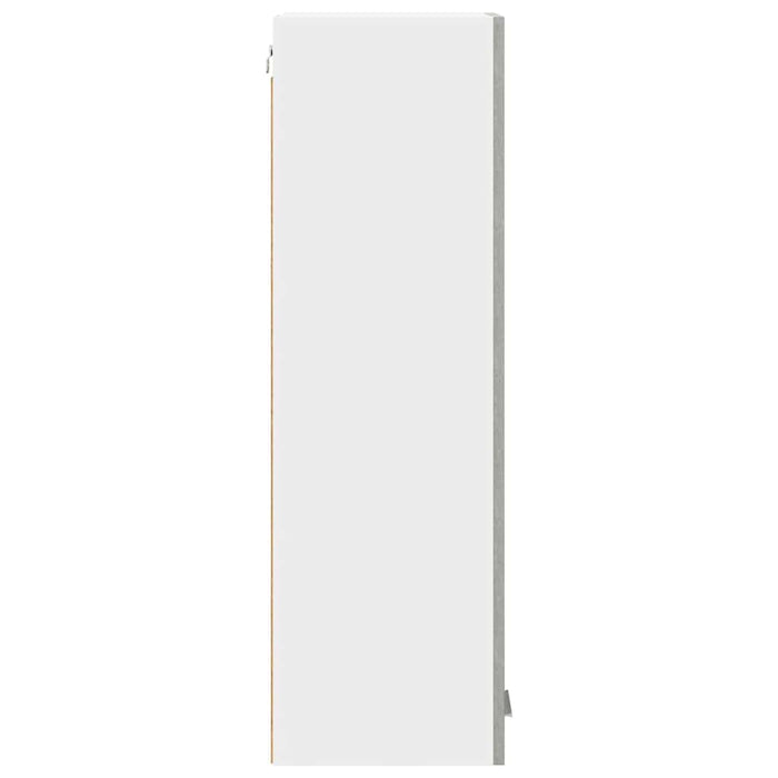 Dulap suspendat cu ușă Riga Gri din beton 30 x 31 x 100 cm - WALTI WALTI
