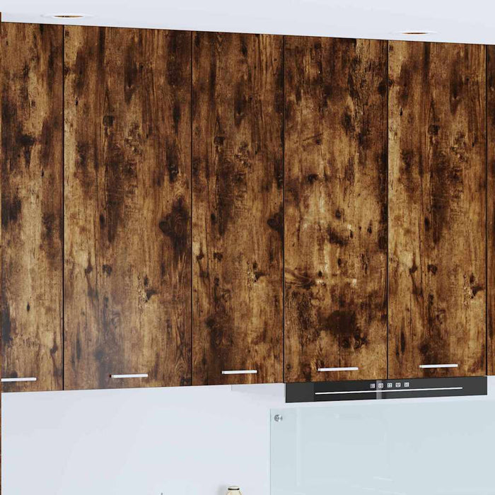 Dulap suspendat cu ușă Riga Stejar fumuriu 30 x 31 x 100 cm - WALTI WALTI