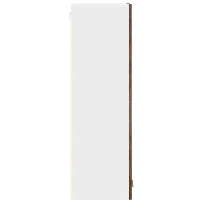 Dulap suspendat cu ușă Riga Stejar fumuriu 30 x 31 x 100 cm - WALTI WALTI