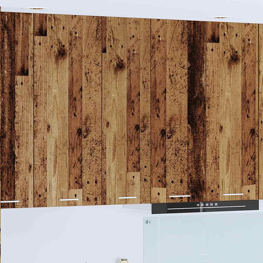 Dulap suspendat Riga Lemn Vechi 30 x 31 x 100 cm Lemn compozit - WALTI WALTI