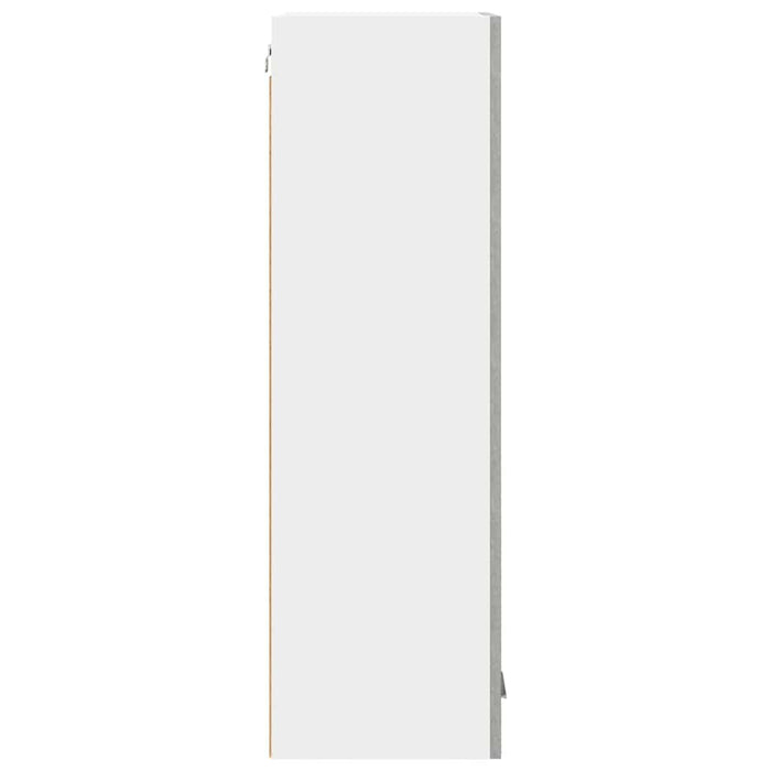 Dulap suspendat cu ușă Riga Gri din beton 40 x 31 x 100 cm - WALTI WALTI