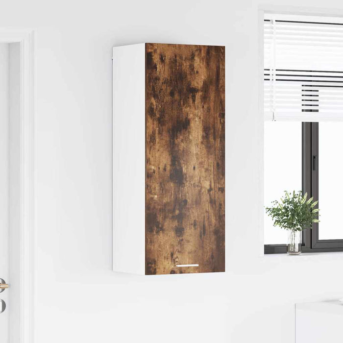 Dulap suspendat cu ușă Riga Stejar fumuriu 40 x 31 x 100 cm - WALTI WALTI