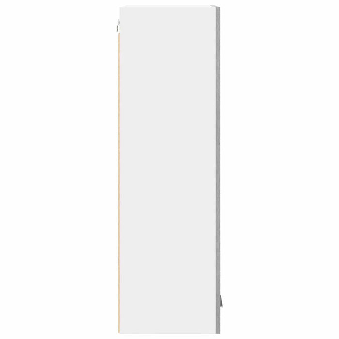 Dulap suspendat Riga Gri Sonoma 40 x 31 x 100 cm Lemn compozit - WALTI WALTI