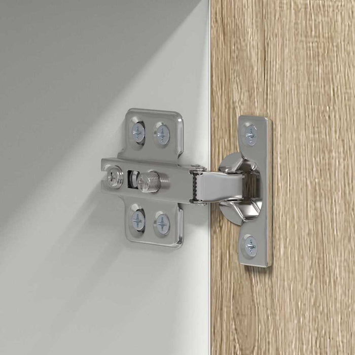 Dulap suspendat Riga Stejar Sonoma și Alb 50 x 31 x 100 cm - WALTI WALTI