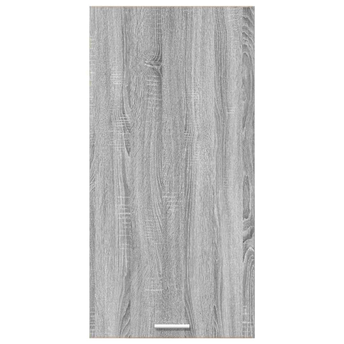 Dulap suspendat cu ușă Riga Gri Sonoma și Alb 50 x 31 x 100 cm - WALTI WALTI