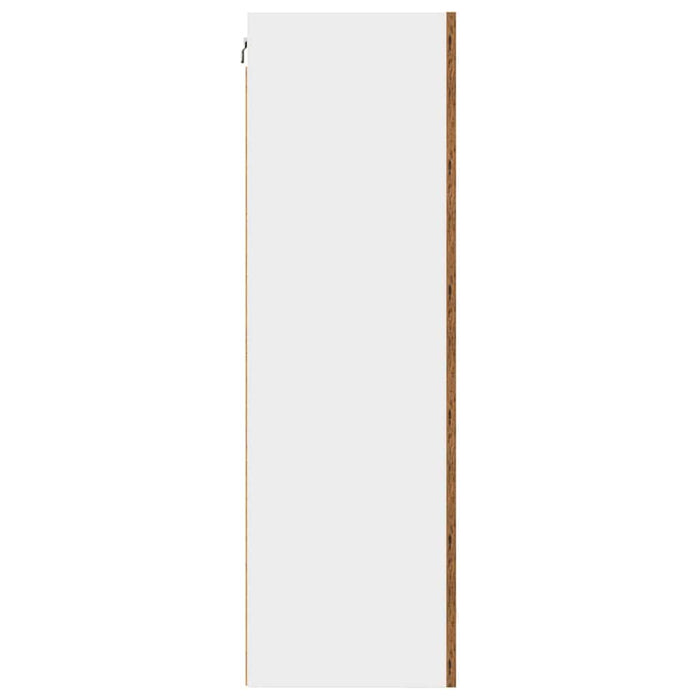 Dulap suspendat cu ușă Riga Lemn vechi și Alb 50 x 31 x 100 cm - WALTI WALTI