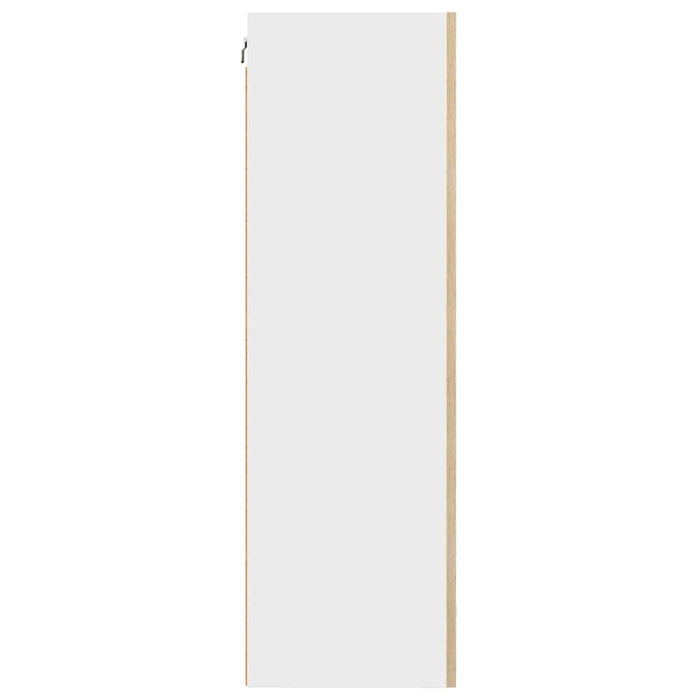 Dulap suspendat Riga Stejar Artisan și Alb 50 x 31 x 100 cm - WALTI WALTI