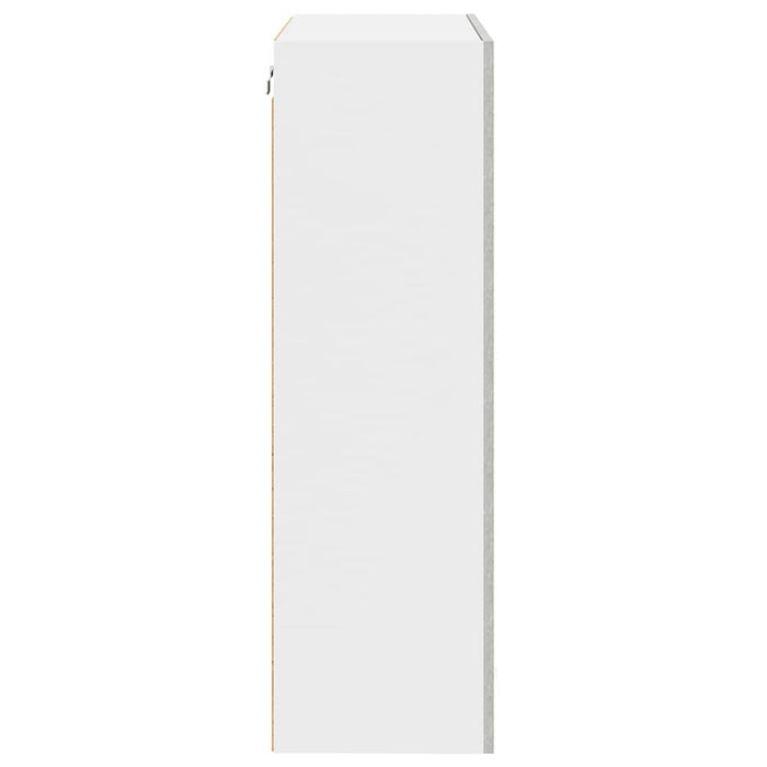 Dulap suspendat cu ușă Riga Gri din beton 60 x 31 x 100 cm - WALTI WALTI