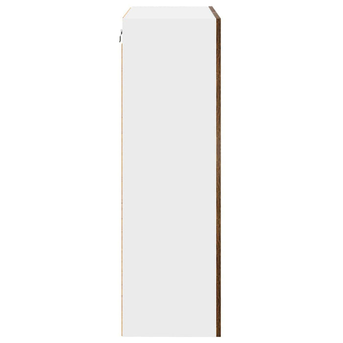 Dulap suspendat cu ușă Riga Stejar fumuriu 60 x 31 x 100 cm - WALTI WALTI